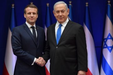 Pm Netanyahu & French President Macron2