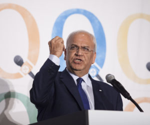 Leading Palestinian Authority official Saeb Erekat