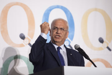 Leading Palestinian Authority official Saeb Erekat