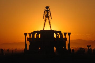 burning man, the man, black rock city