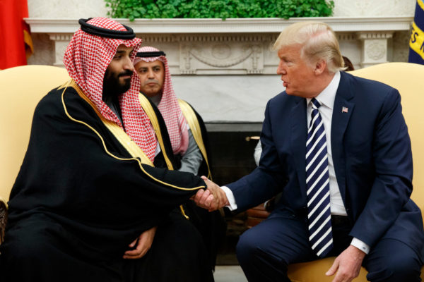 Donald Trump, Mohammed bin Salman