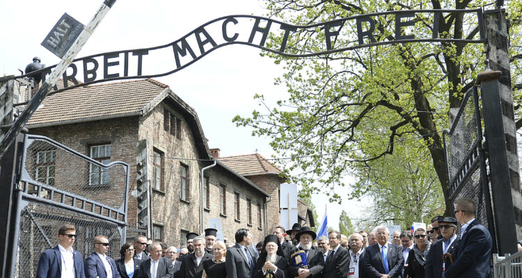 Religious Jewish students visit Auschwitz, denied access to site