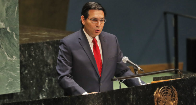 Danon: Annexation decision to be coordinated with US