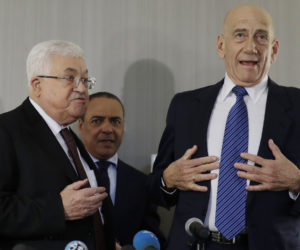 Mahmoud Abbas, Ehud Olmert