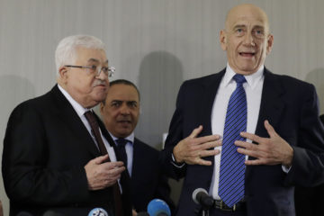 Mahmoud Abbas, Ehud Olmert