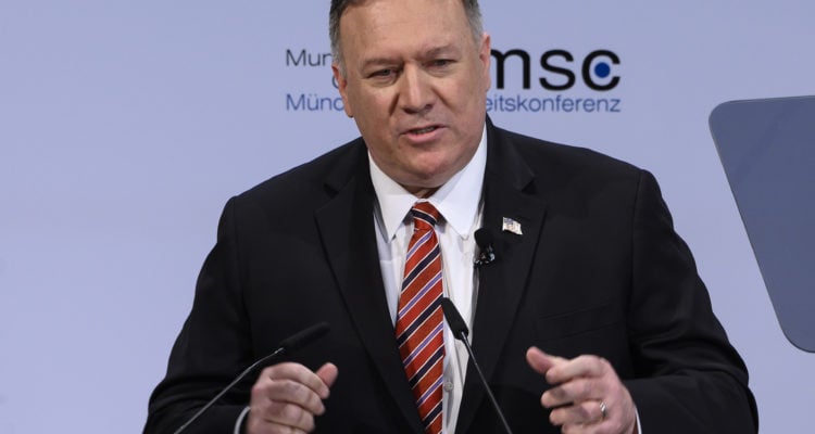 ‘Iran continues to build its nuclear program,’ Pompeo warns in Munich