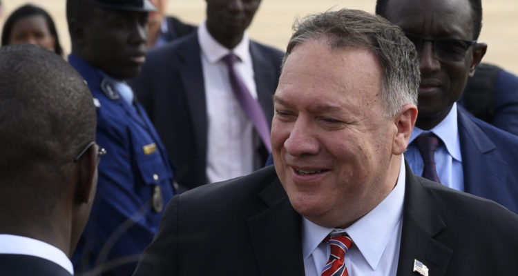 Pompeo warns against land seizures from white farmers in South Africa