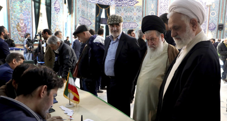 Anti-Western hardliners dominate Iranian elections