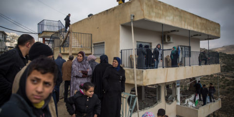 Palestinian home slated for demolition
