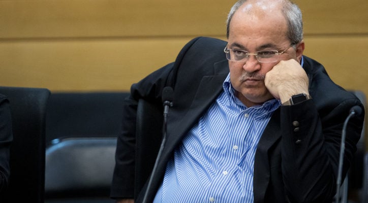 Arab Knesset member: Eliminated terrorists are ‘martyrs’