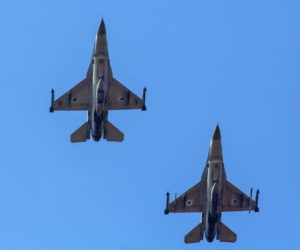F16 jets fly