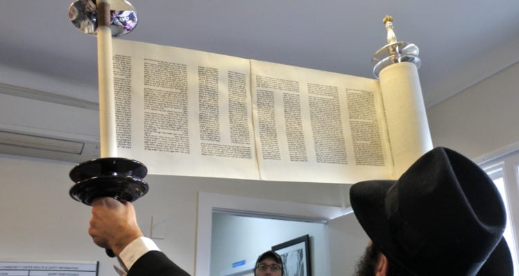 Iceland’s Jewish community welcomes its first Torah scroll