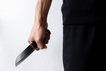 knife threat