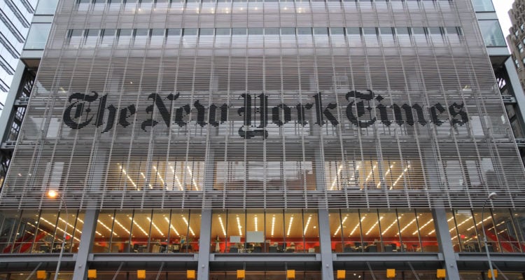 Anti-Israel protesters break into New York Times headquarters