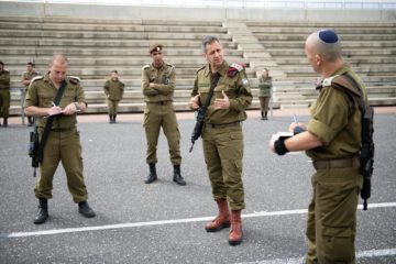 Lt. Gen. Aviv Kohavi cornavirus briefing
