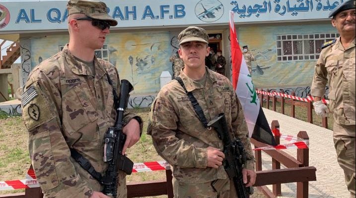 US-led forces pull out of 3rd Iraqi base this month