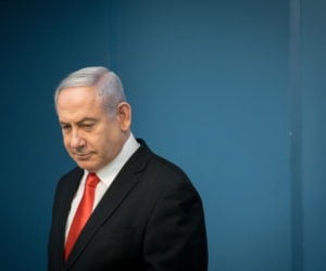 Israeli prime minister Benjamin Netanyahu