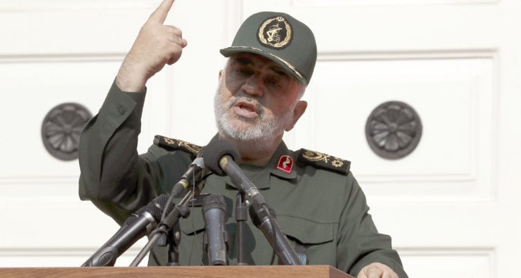 Iranian commander promises to sink US Navy ships if provoked