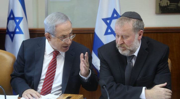 Attorney General: No legal barrier to Netanyahu serving as PM