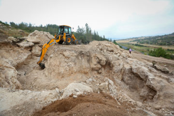 Archaeological excavation Beit Shemesh