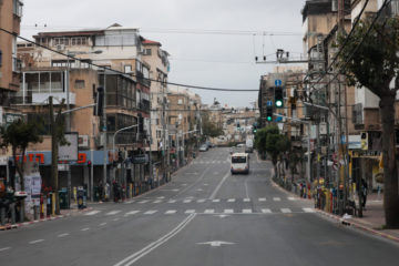 View of the Ultra-Orthodox Jewish city