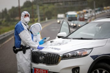 CORONAVIRUS israel police