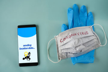 coronavirus smartphone tracking location
