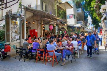 Cafe in Tel Aviv
