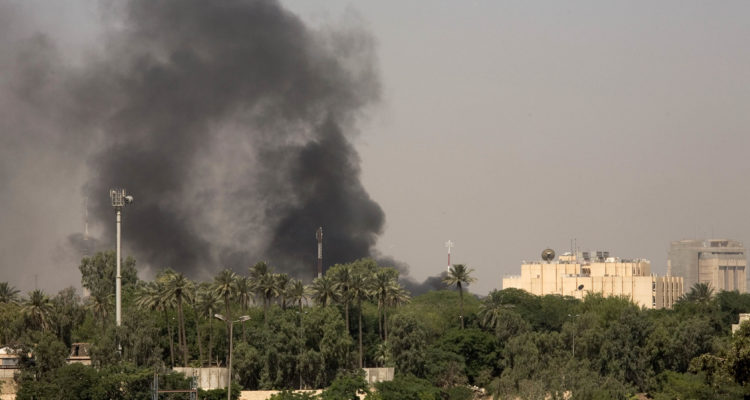 Baghdad rocket lands near US Embassy in Green Zone