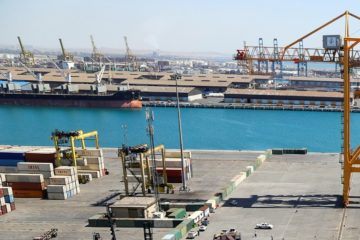 Shahid Rajaee port, Iran.