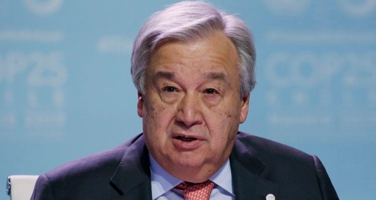 UN chief warns psychological suffering from virus is growing
