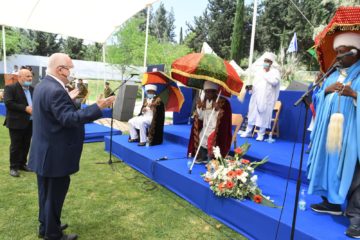 President Rivlin at Ethiopian memorial ceremony