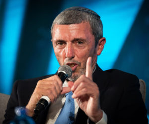 Education minister Rafi Peretz