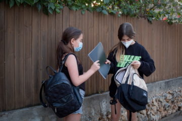 school children