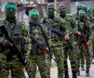 Hamas terrorists in Rafah
