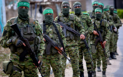 Hamas terrorists in Rafah