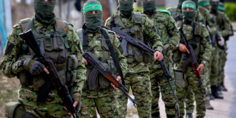 Hamas terrorists in Rafah