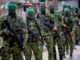Hamas terrorists in Rafah