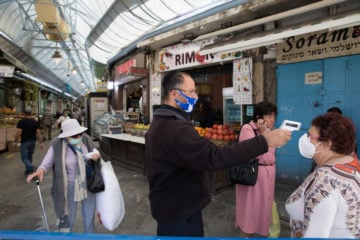 machane yehuda shopping coronavirus