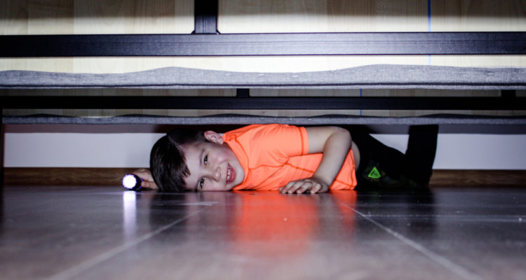 Massive search finds missing boy – sleeping under his bed