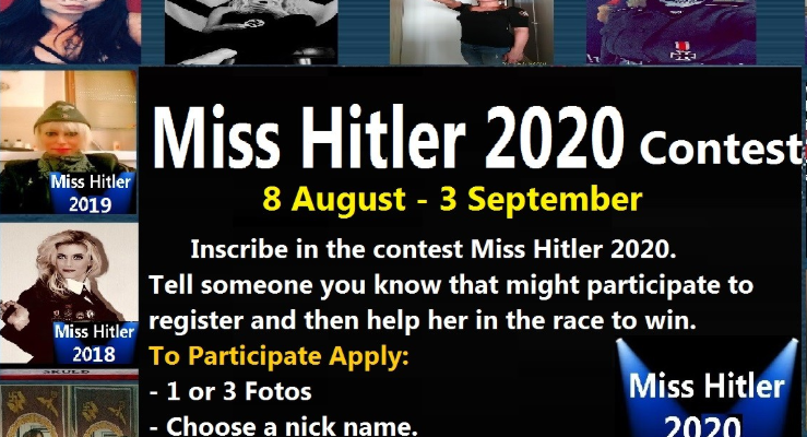 GoDaddy takes down ‘Miss Hitler’ contest