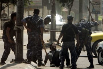 Hamas police beat Fatah supporter in Gaza