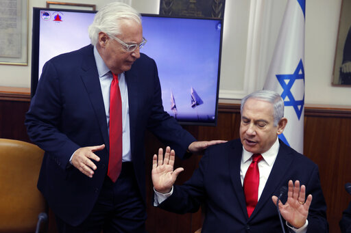 US Ambassador meets Netanyahu, Gantz as annexation deadline approaches