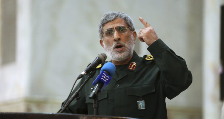Iran’s Quds Force commander accuses Israel, US of supporting Islamic State
