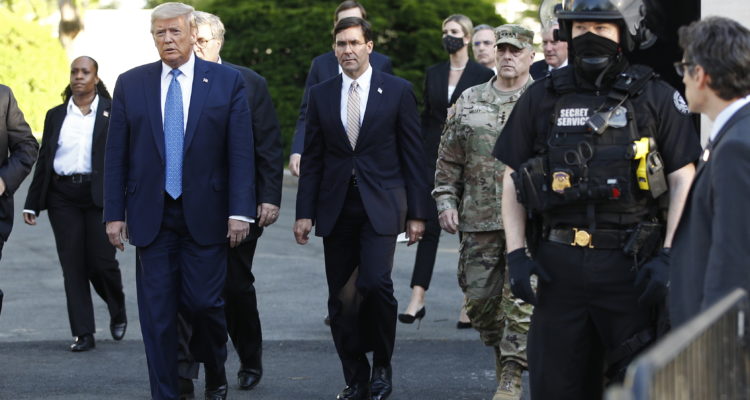 Behind-the-scenes leading up to Trump’s walk to St. John’s church