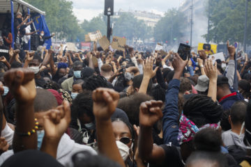 America Protests Global France