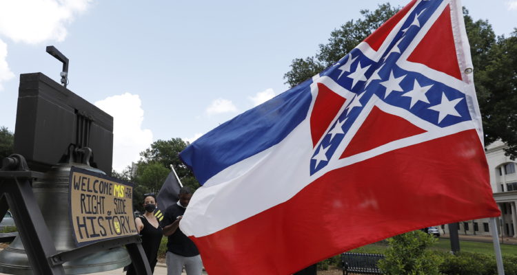 Mississippi surrenders Confederate symbol from state flag