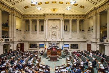 Belgium Federal Parliament building