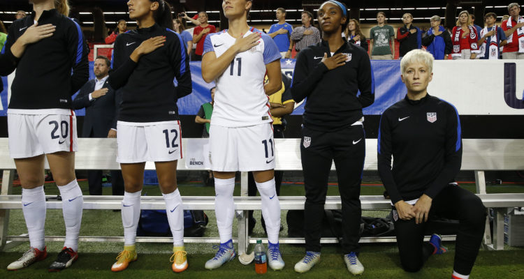 US Soccer repeals rule that banned kneeling during anthem