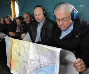 Benjamin Netanyahu map